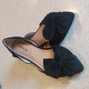 Torrid Flats with Bow Size 9 Wide